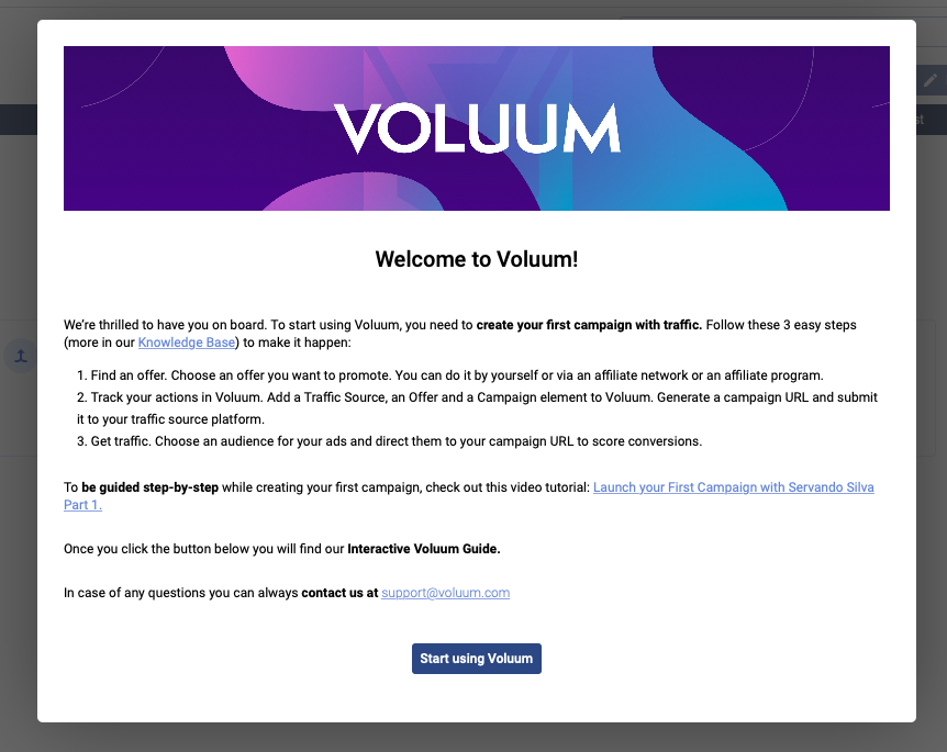 Critique de Voluum