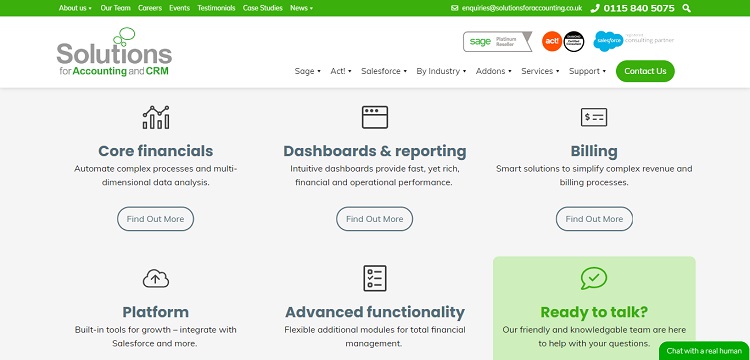 Caractéristiques de Intacct vs Netsuite