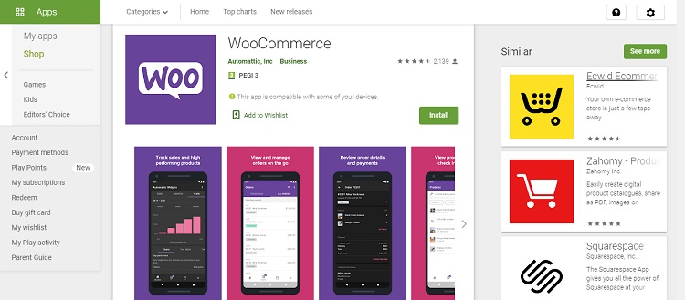 Caractéristiques principales de WooCommerce