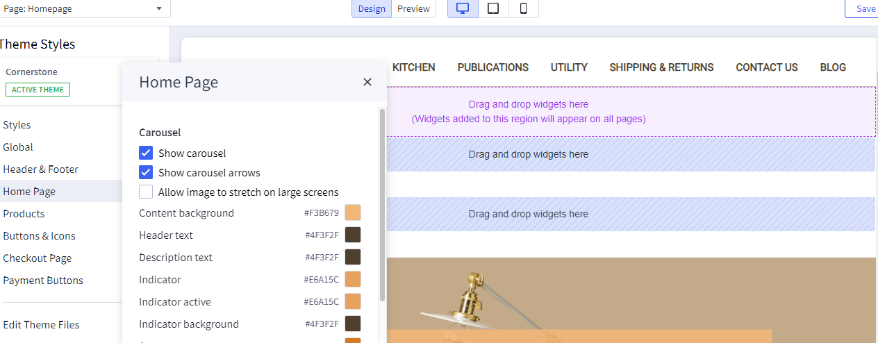 bigcommerce plantilla y construir