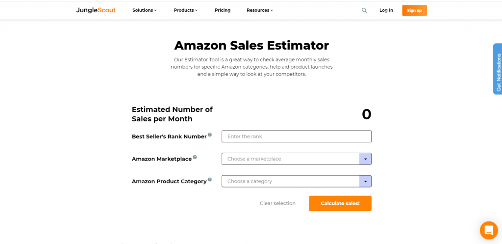 Fastest Jungle Scout Sales Estimator