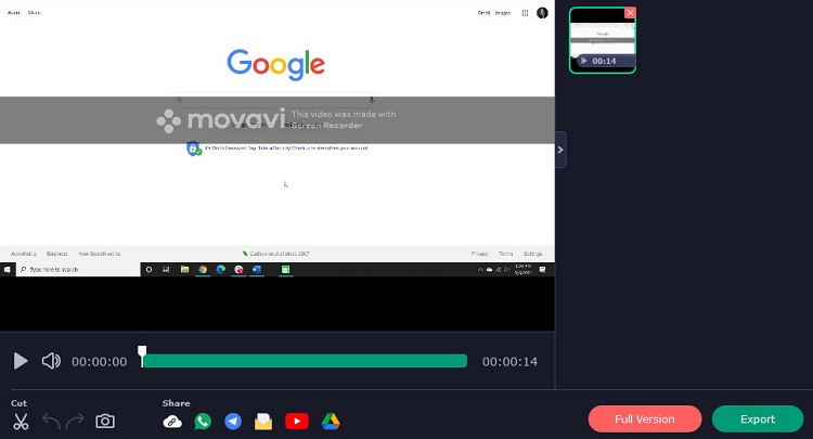 movavi screen