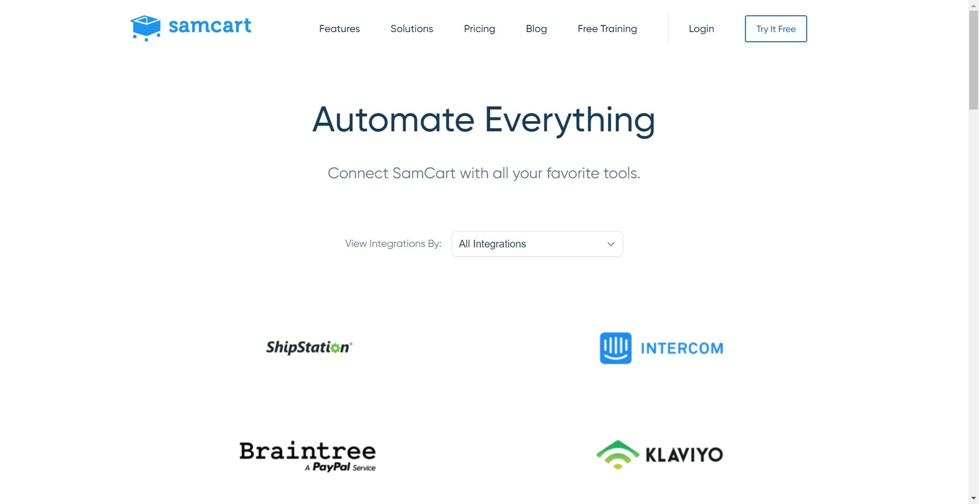 Samcart Review automation