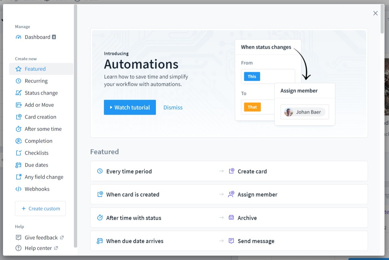 favro review automations