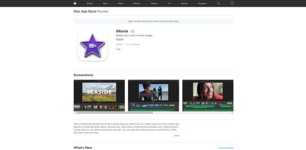 iMovie