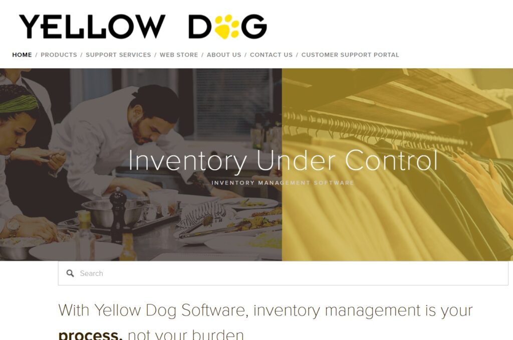 Yellow Dog Inventory