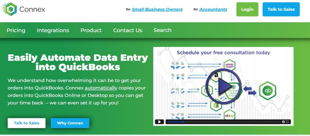 Connex pour QuickBooks Online