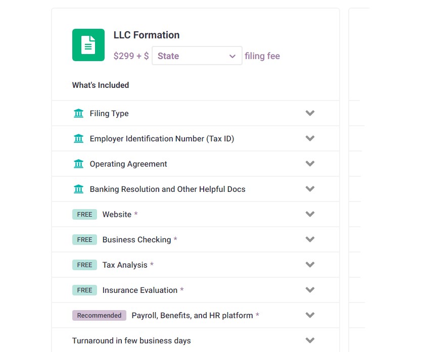 Formation de la LLC