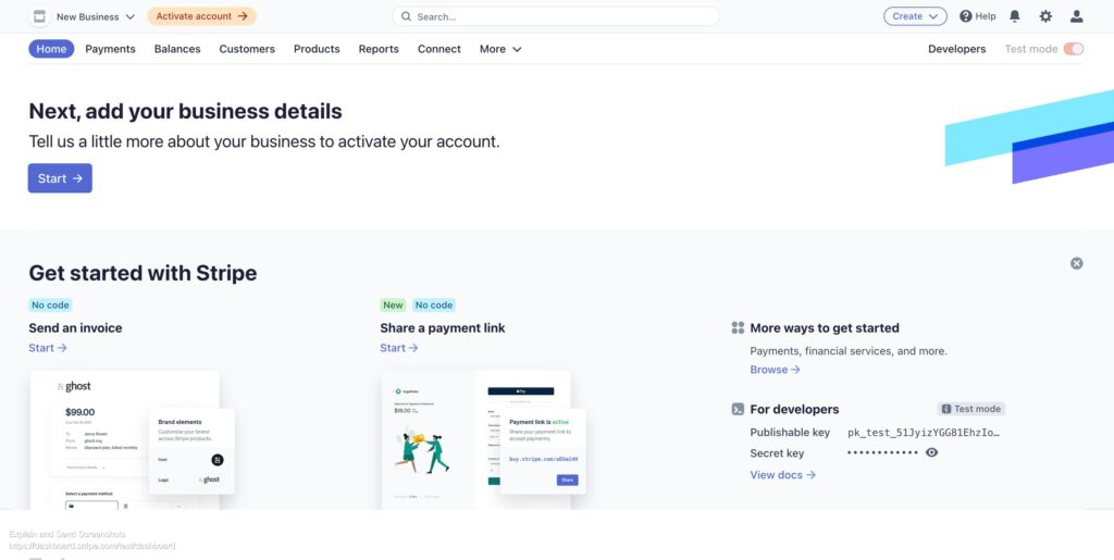 Stripe UX
