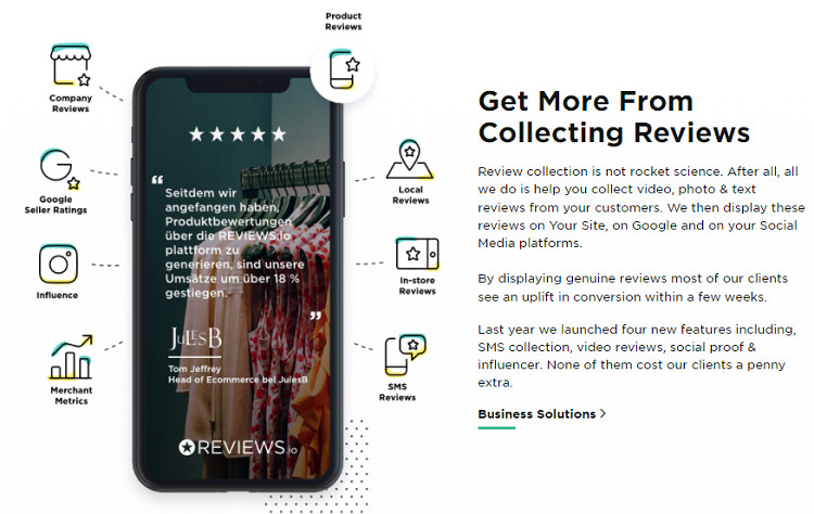 Beste Shopify Review Apps: Beoordelingen io