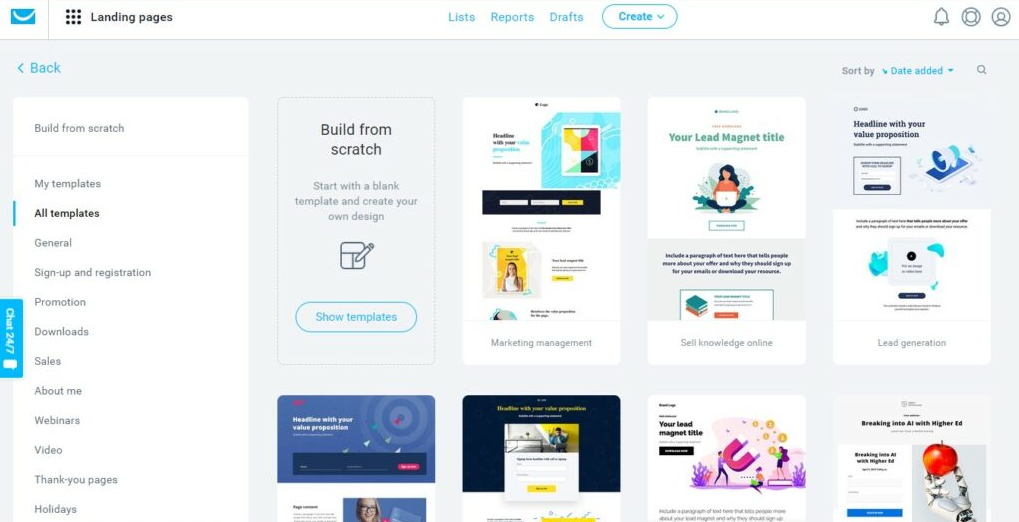 Landing Pages