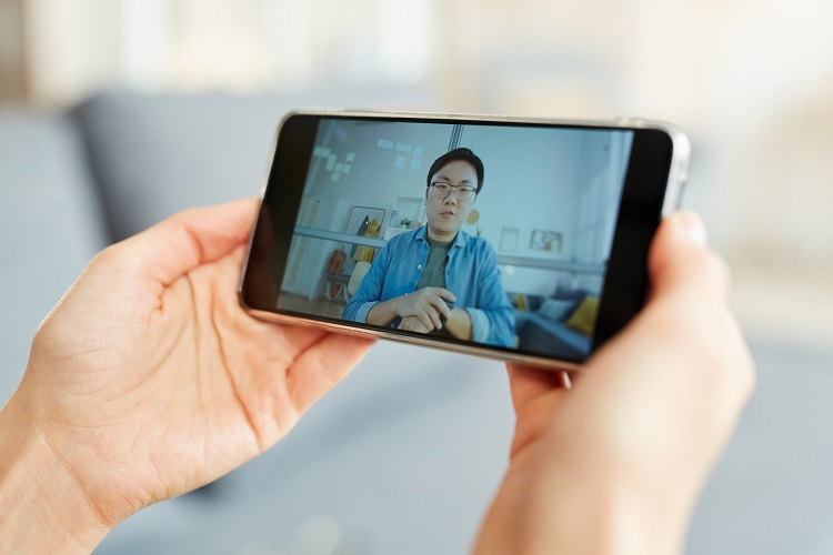 Smartphone-Konferenz