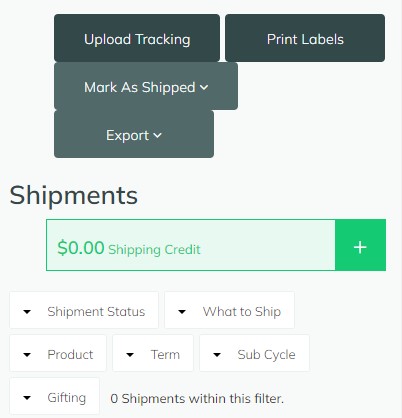 Cratejoy Shipping