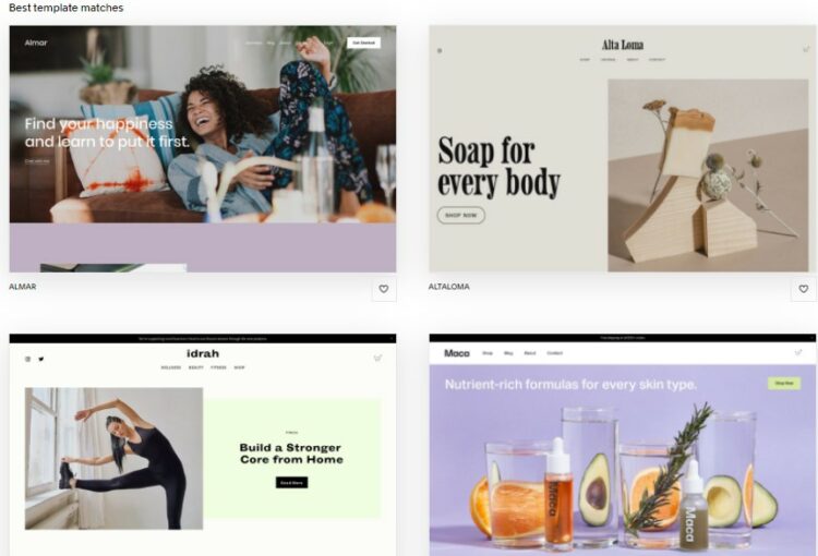 Squarespace Templates 