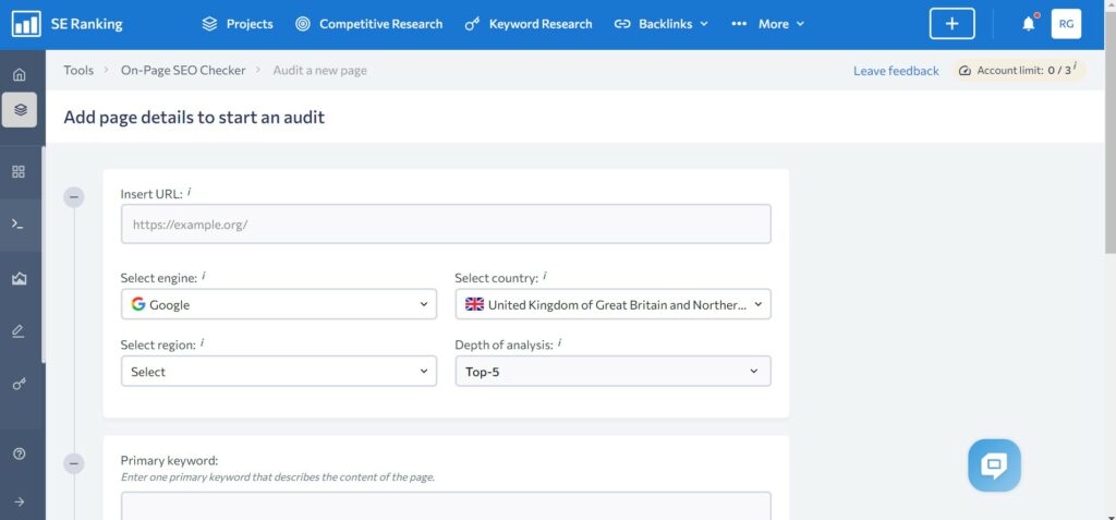 Outils de référencement de sites Web