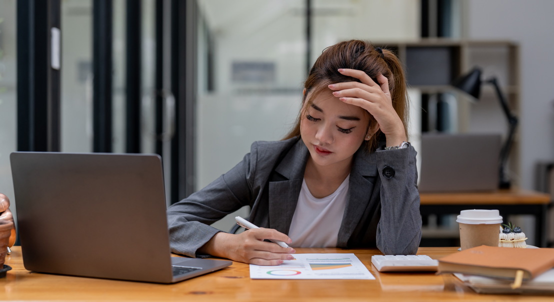 Employé contrarié