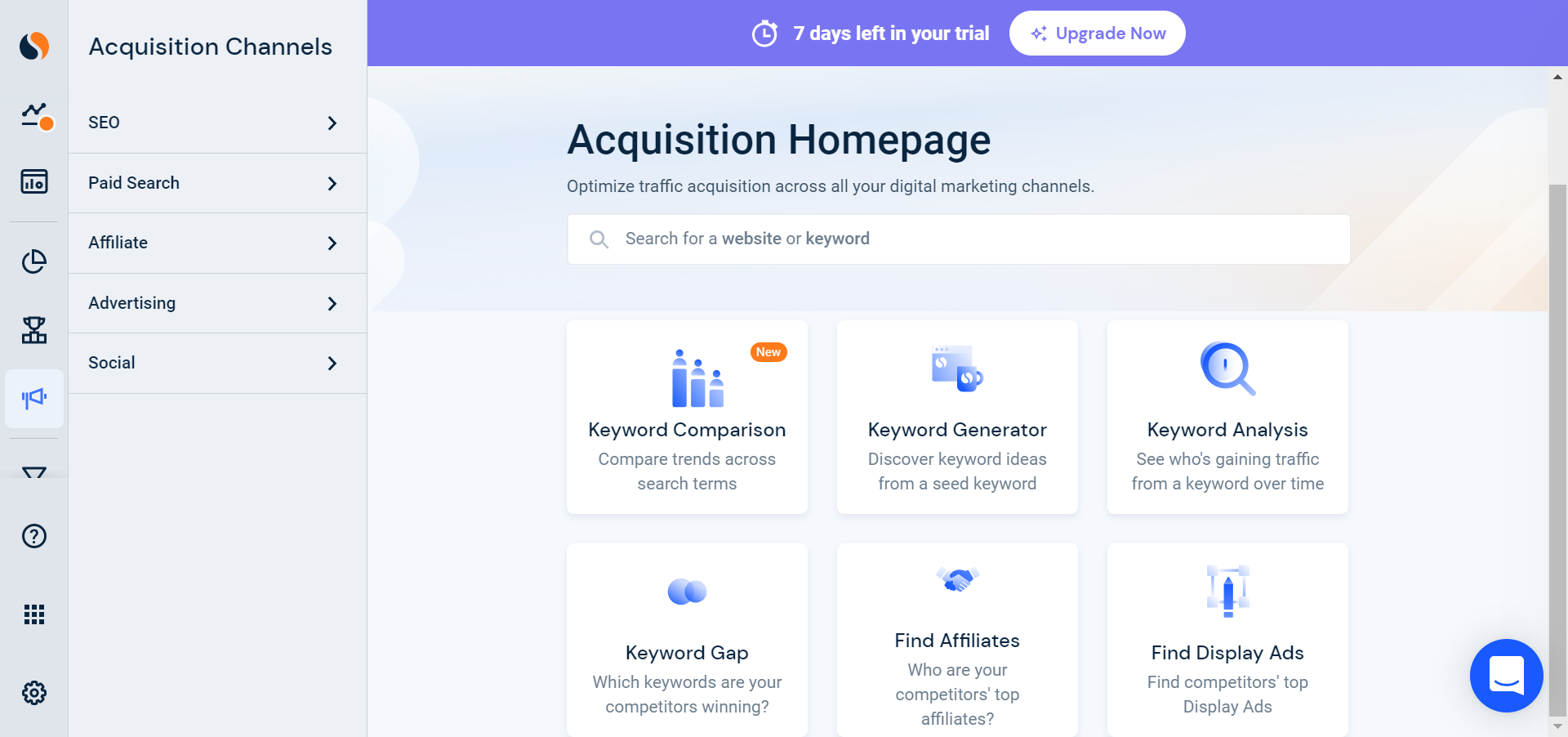 Acquisitions Homepage