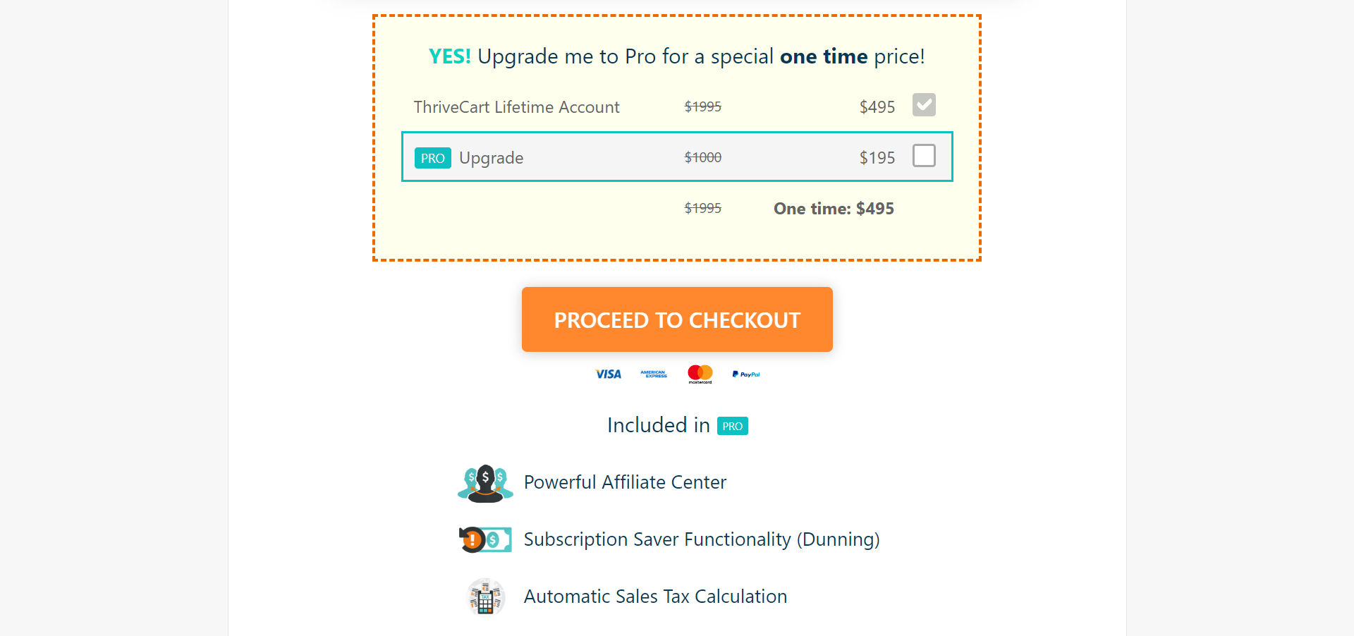 ThriveCart’s Pricing 