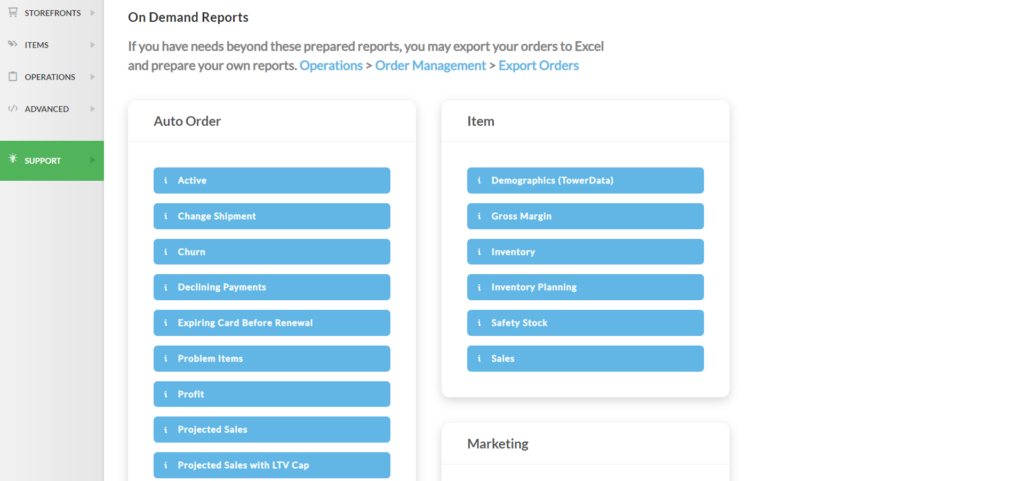 Ultracart Analytics