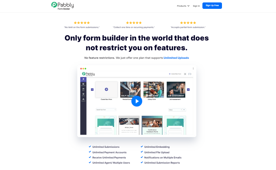 pabbly form builder