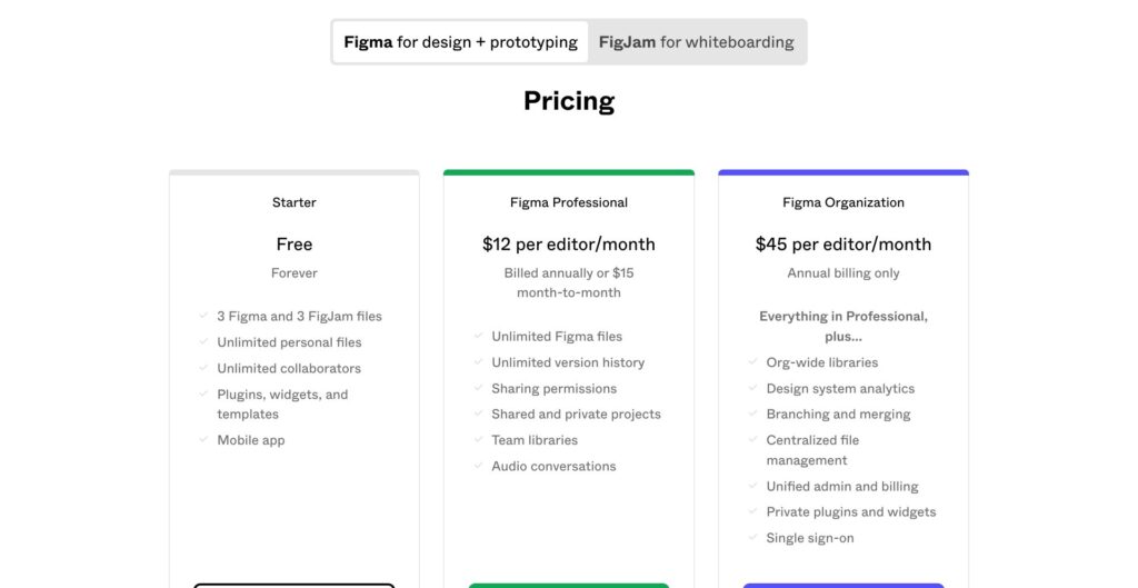 webflow pricing