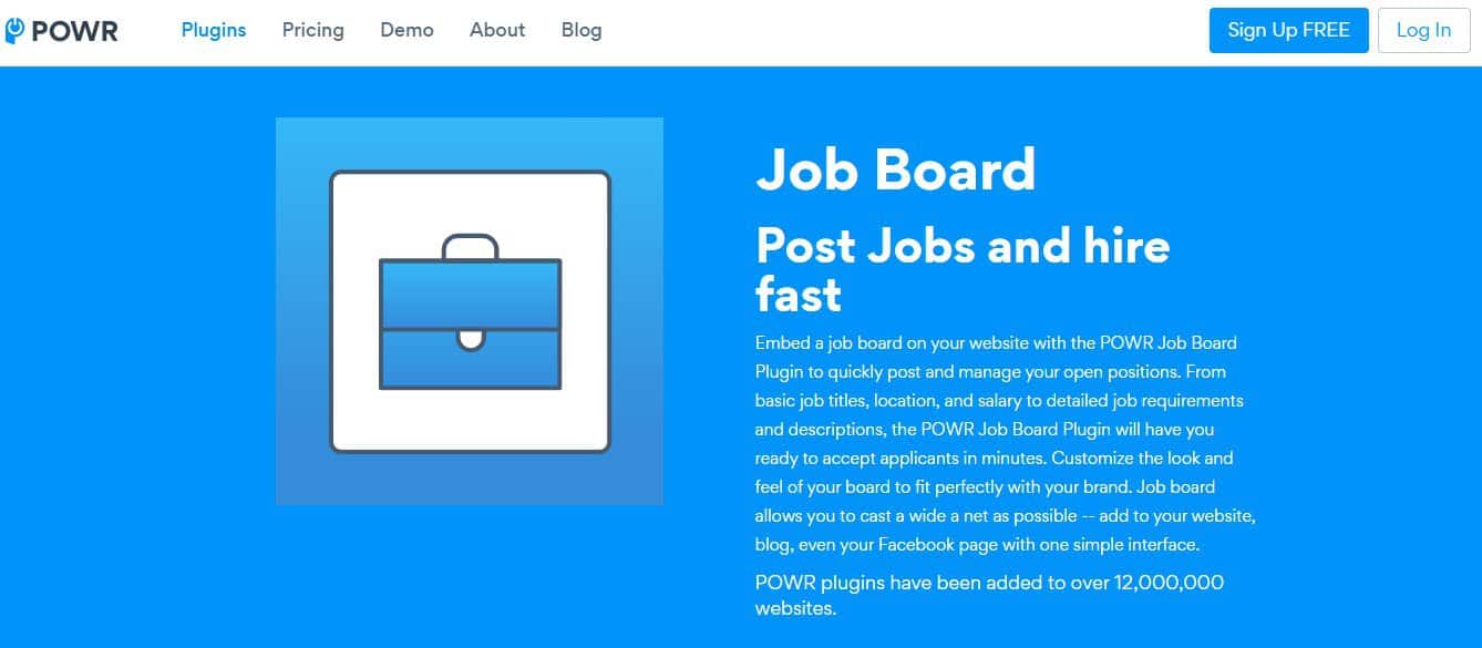 Job Board from POWr