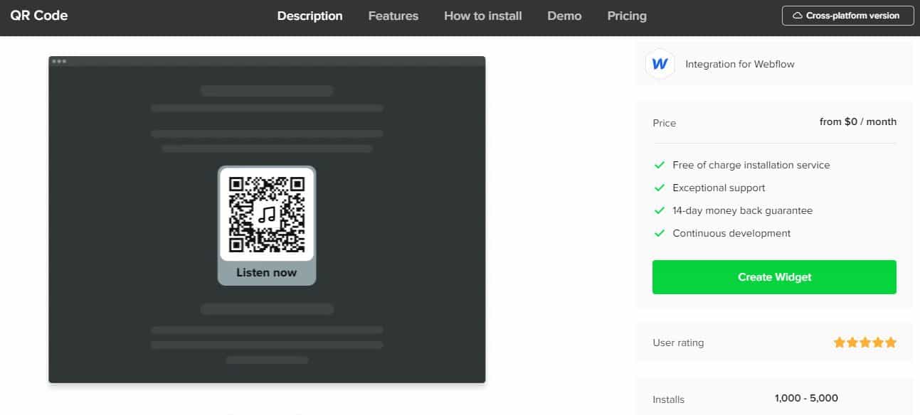 QR Code Generator from Elfsight