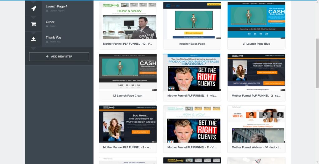 clickfunnels page builder