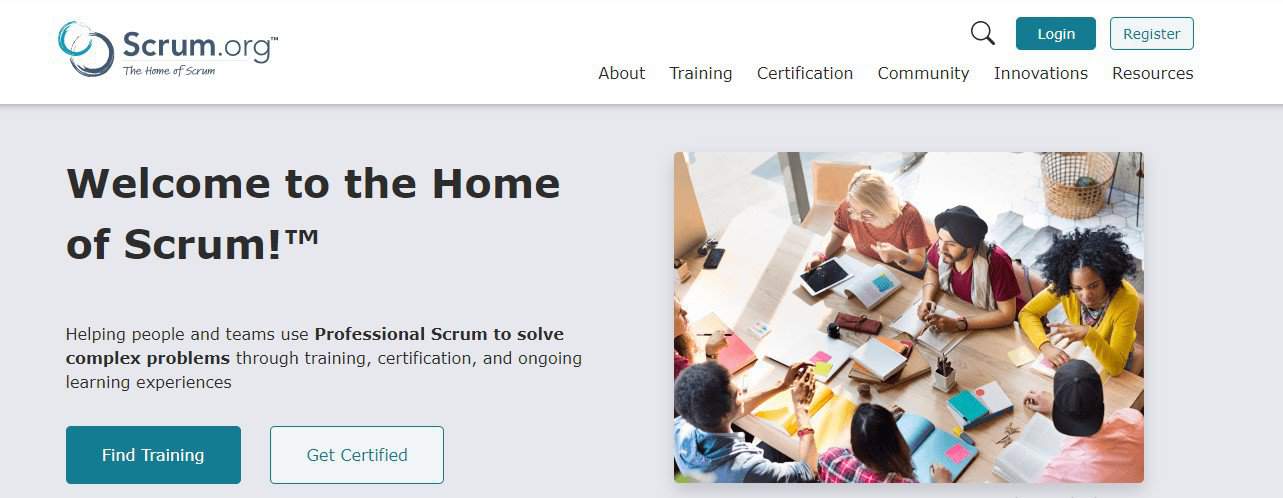 Scrum website