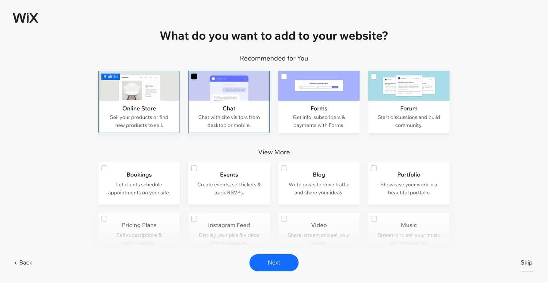 proceso de incorporación wix