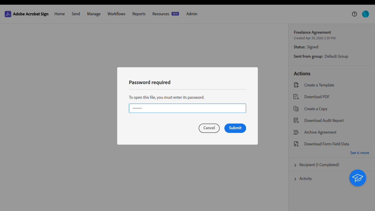 Adobe Acrobat Sign Security