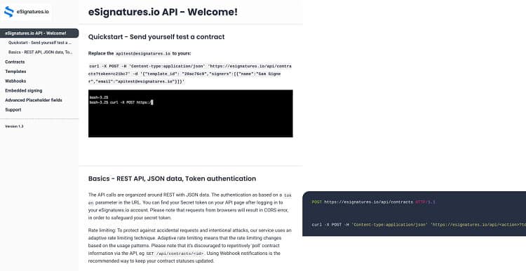 API de eSignatures.io