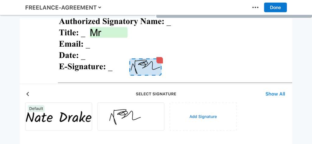 signNow Mobile App