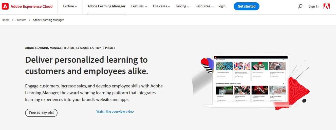 Adobe Learning Manager