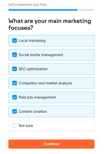 Semrush - SetUp