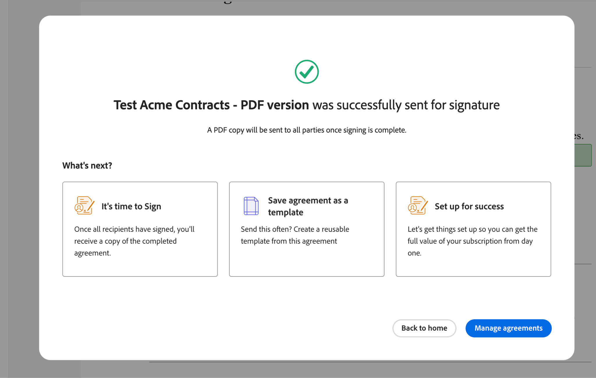 Adobe DemoReview and Send