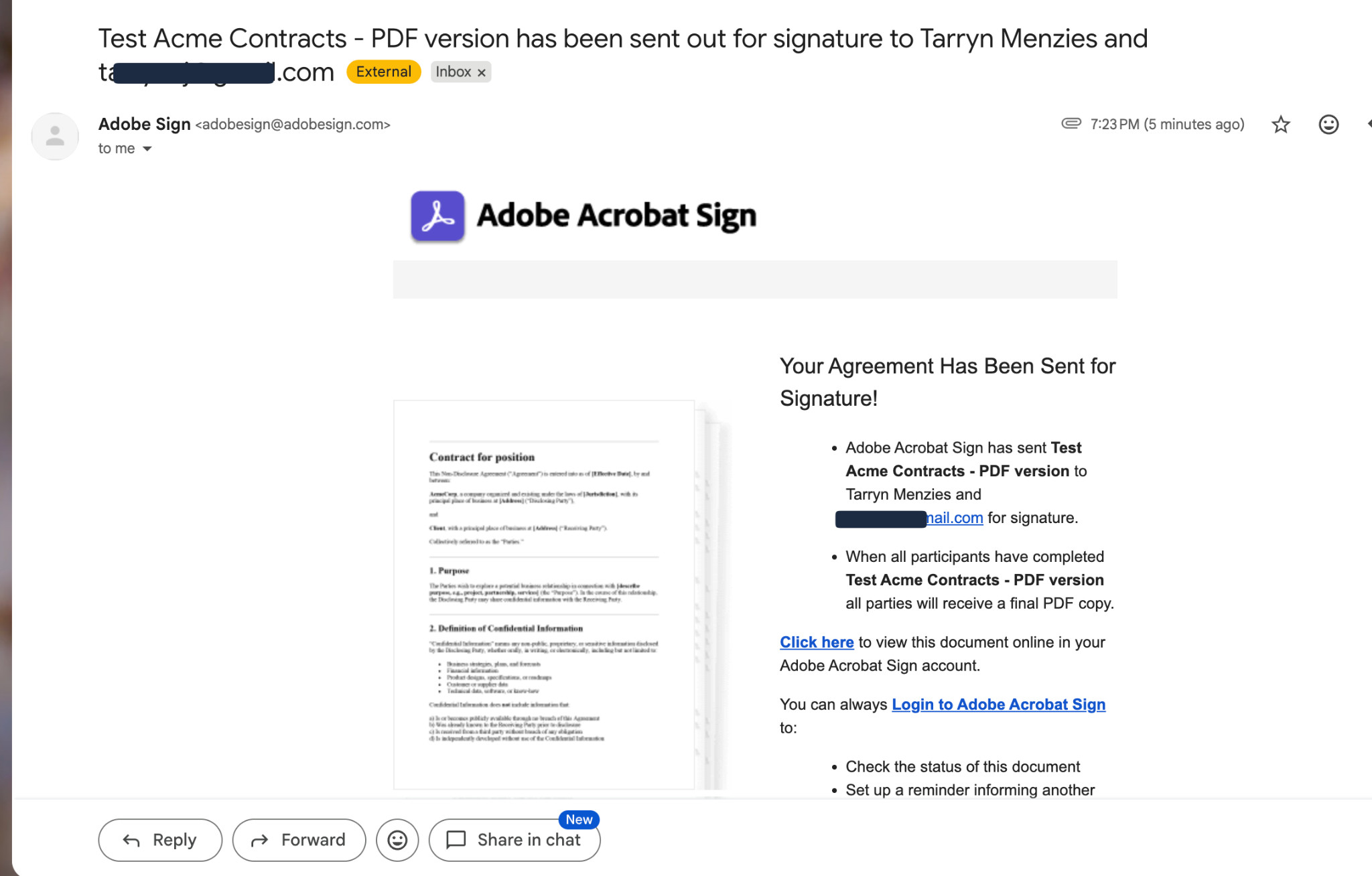 Adobe Demo Additional Features