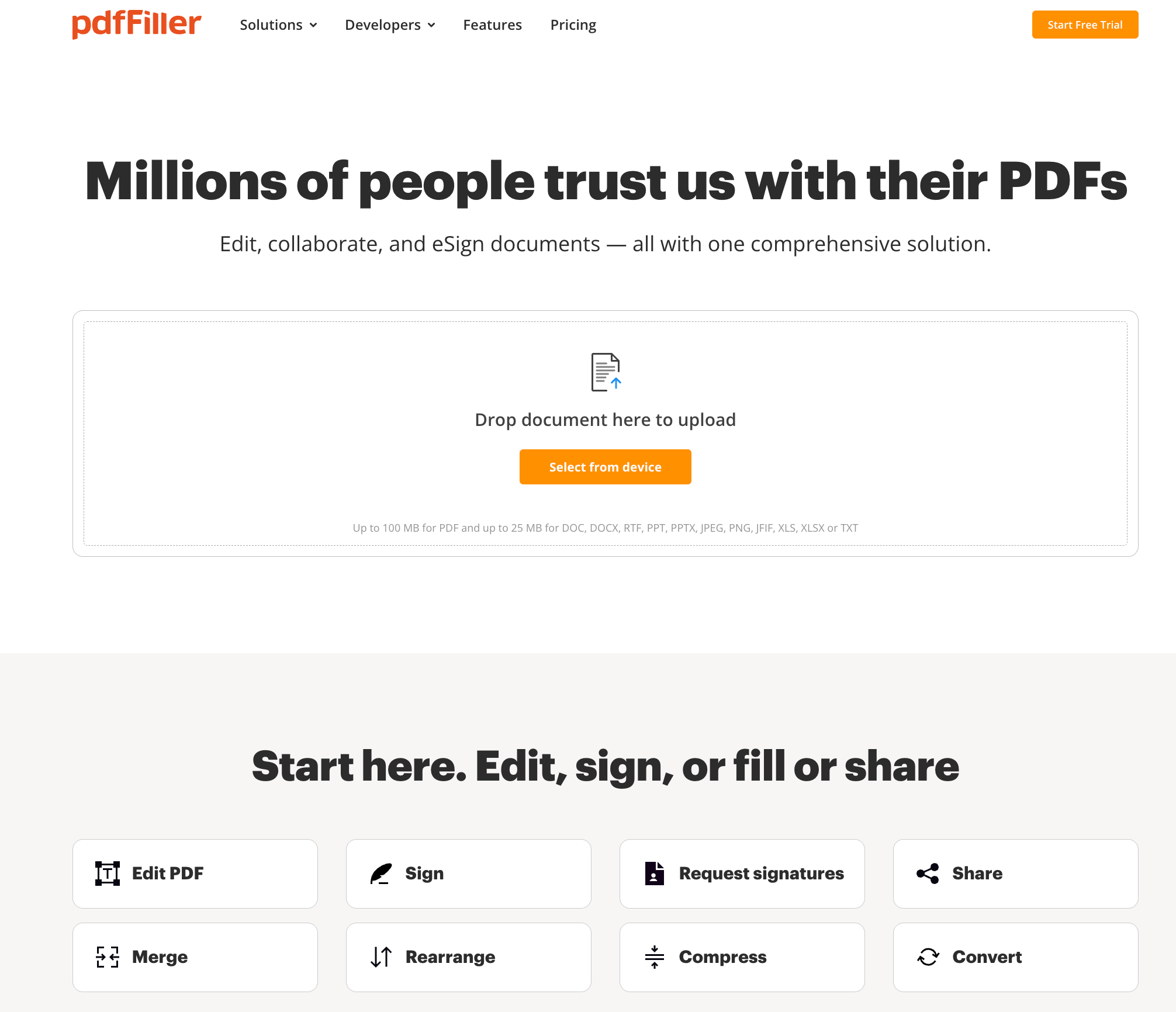 PDF Filler vs Adobe