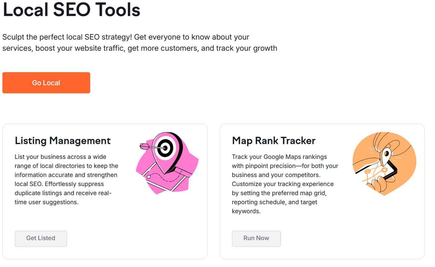 local seo tools semrush