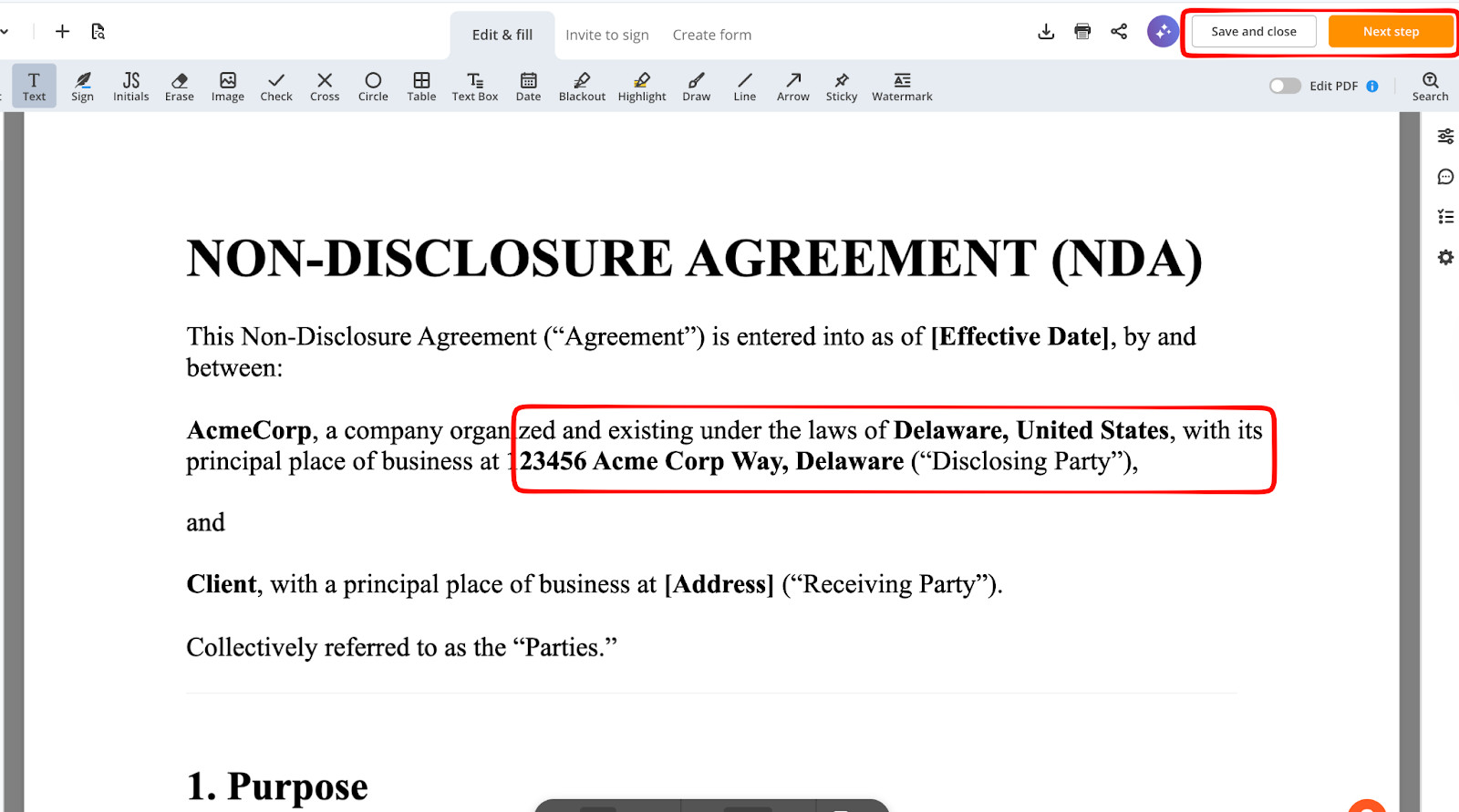 Document Templates & Reusability