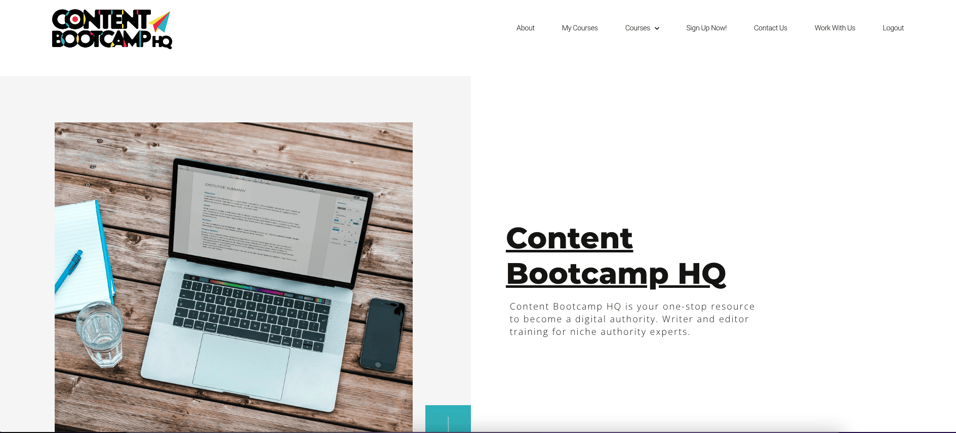 Content Bootcamp LearnDash example