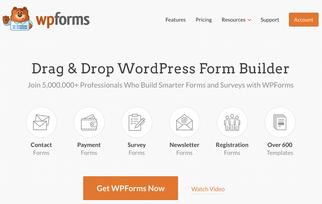 WPForms + Hubspot of Salesforce