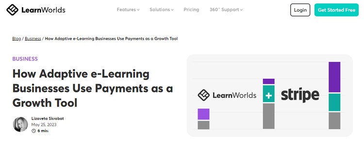 integración de leanworlds en stripe