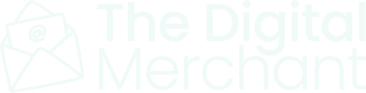 Het logo van de digitale handelaar
