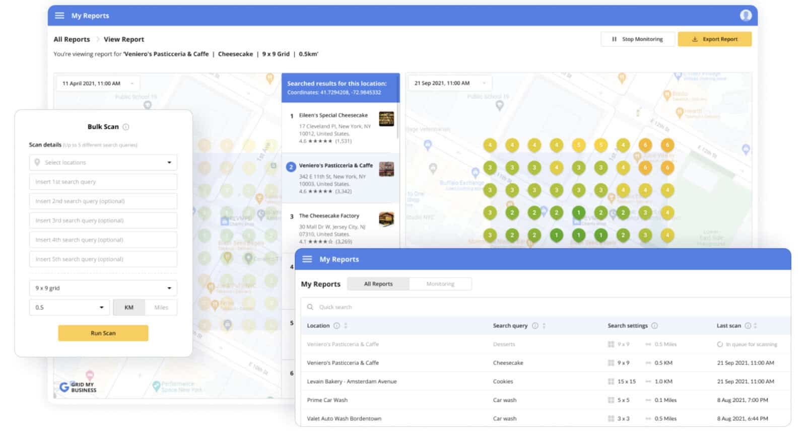 Grid My Business local seo tool