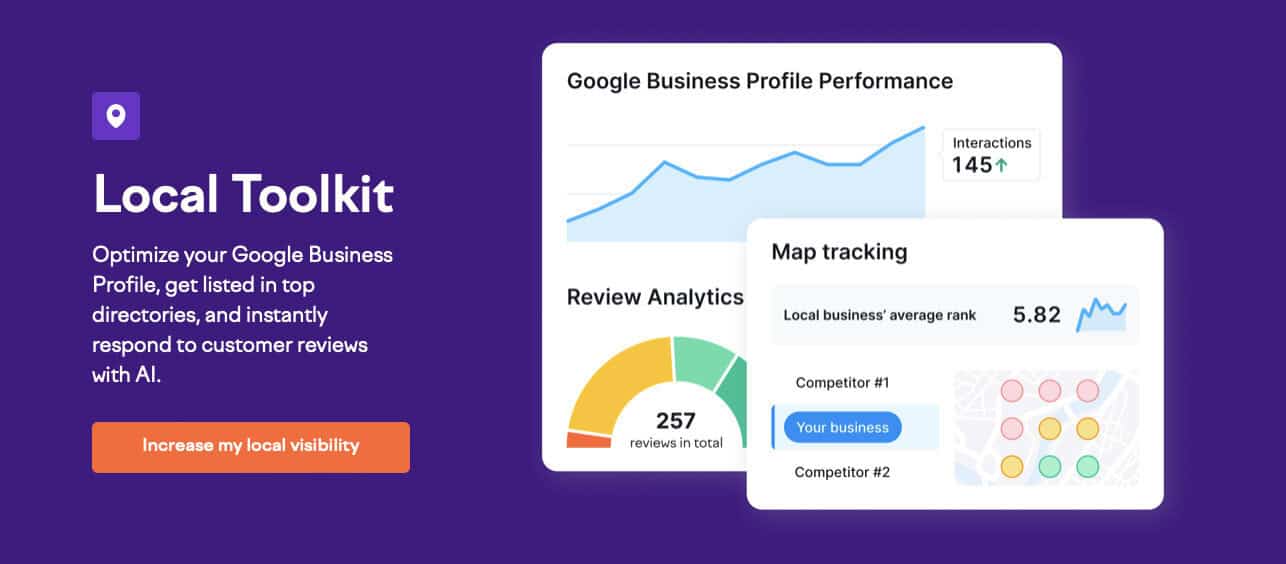 Semrush Local SEO Toolkit