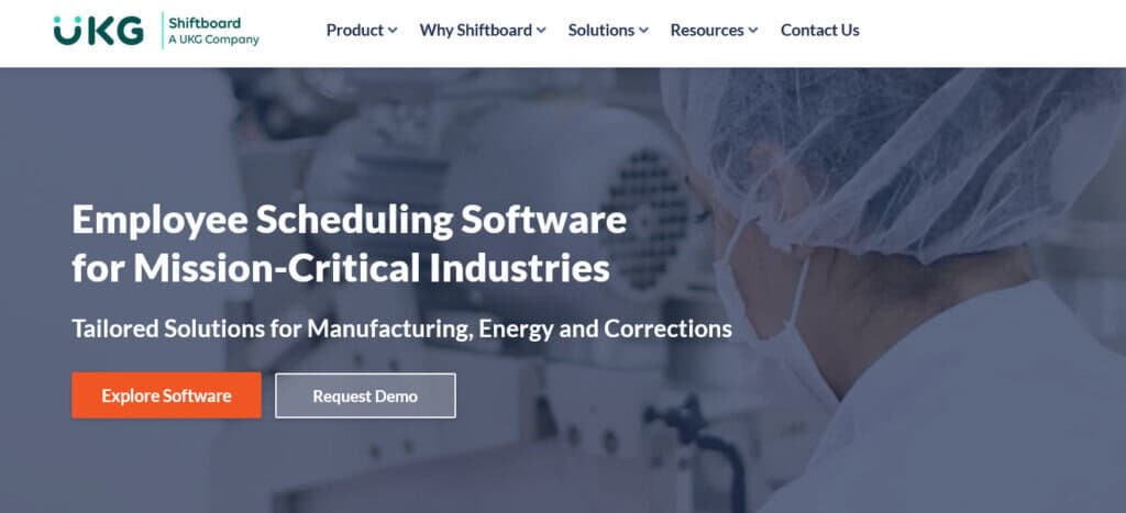 Shiftboard website