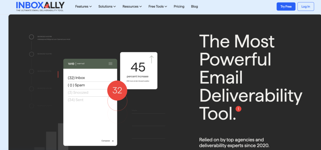 InboxAlly is designed to keep your emails out of spam and in the inbox by strengthening your sender reputation.