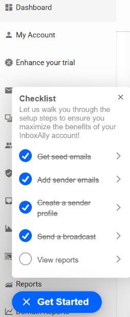 inboxally setup