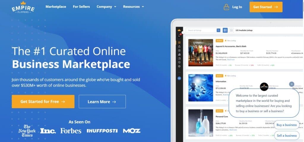 empire flippers website